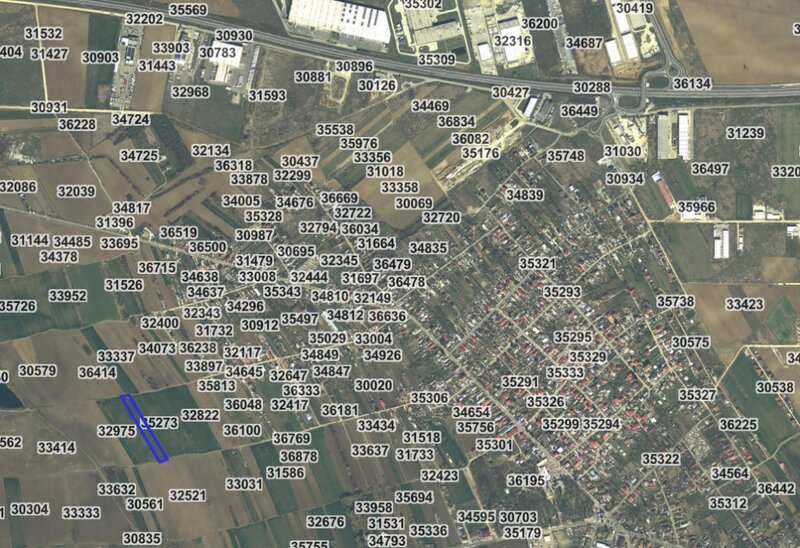 Bolintin-Deal 2 loturi de teren extravilan 7800 mp si 2500 mp, pret negociabil.